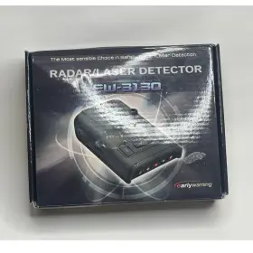 Ew-3130 Early Warning Radar/laser Detector Audio/visual Alerts Mute Mode