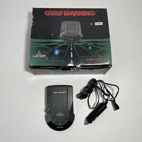 Early Warning Lrd1010sw Super Wide Radar And Laser Detector Vintage In Box