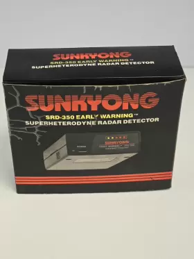 Srd-350 Early Warning Wide Band Radar Detector Superheterodyne Pro Signal Used