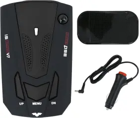 Eiensyou 445019892865 Car Radar Detector - 360 Full Band Detection With Voice Alert False Filt