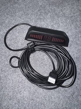 Electronixusa 39183 Parking Sensors Radar System For Cars - Led Display And Buzzer Alert High Quality