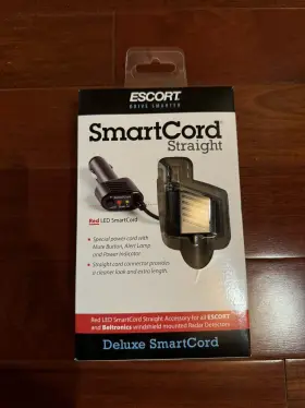 0010055-1 Escort Smartcord Straight Cord - Red