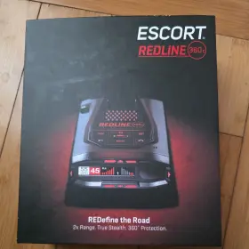 00411-0 Escort Redline 360 C Radar Detector System - Black