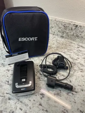 0100016-3 Escort Max Ii Radar Detector X Band Gps Mute Mode Carrying Case Mount Cord