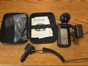0100042-1 Escort Ixc Long-range Radar Detector And M1 Dash Cam Bundle - Black