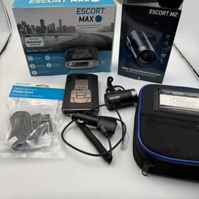 Escort 0100061-1 Max 360c Radar Detector With M2 Smart Dash Cam And Obdii Cord Bundle