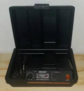 1237615 Escort Vintage Cincinnati Microwave Radar Warning Receiver Detector Tested Works