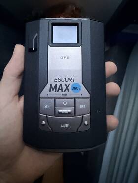 Escort 1a764045 Max 360c Laser Radar Detector - Black