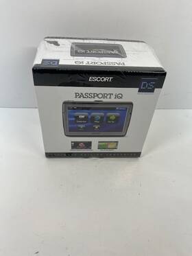 Escort 270121860513 Passport Iq 5 Inch Widescreen Portable Gps With Radar/laser Detector Nip