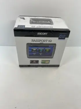 Escort 270121860513 Passport Iq 5 Inch Widescreen Portable Gps With Radar/laser Detector Nip