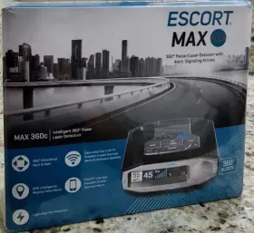 360c Escort 313040058000 Max Mkii M2 Bundle Smart Radar Detector Dual Wifi Bluetooth 360 New