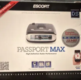 3779501613 Escort Passport Max Radar Laser Detector Gps Camera Location Defender Database