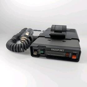 Escort 500727 Vintage Passport Radar Detector Cincinnati Ohio Untested Sold As Is
