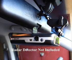 Escort 611138334198 1 Rear Mirror Mount For Max Non-magnetic Radar Detector Buy It Now
