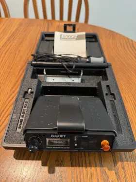 670981 Escort Vintage Vehicle Radar Detector - Cincinnati Microwave Warning Receiver