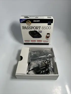 Escort 737795060116 Passport 8500 X50 Radar Detector Blue New Never Used D5 Drive Smarter