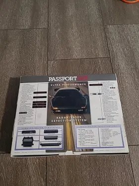Escort 737795070009 Passport Sr7 Concealed Radar Detector Wideband 360 Police Warning System