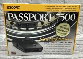 Escort 737795075004 Passport 7500 Ultra-performance Radar Laser Safety Detector Works