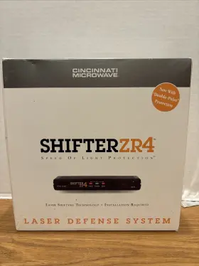 Shifterzr4 Escort 737795100485 New Cincinati Microwave Laser Defense System Double Pulse Protection