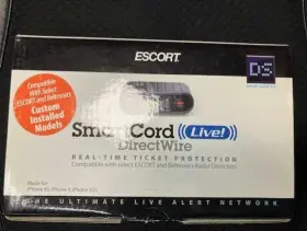 Escort 737795239321 Smartcord Live Directwire - Iphone