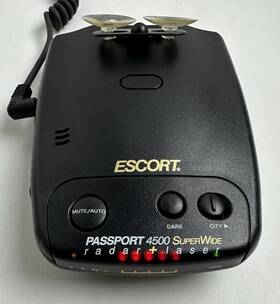 Escort 7932602171 Passport 4500 Superwide Radar Laser Detector With Power Cord Tested