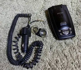 816279 Escort Passport 9500i Radar Detector Black Red Display