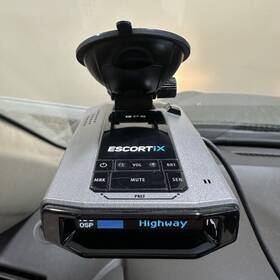 Escort 837540193919 Ix Radar Detector Audio/visual Alerts With Mount And Power Cord