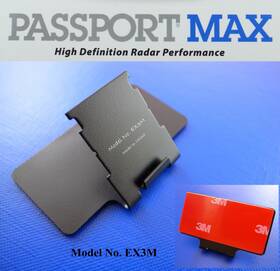 Escort Ex3m 1 Permanent Windshield Mount Bracket For The Passport Max Radar Detectors