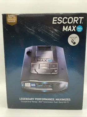 Max360cmkii Escort Max 360c Mkii Laser Radar Detector Wi-fi And Bluetooth Enabled
