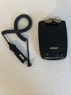 Escort Pp4500 Passport 4500 Superwide Laser Radar Detector With Power Cord