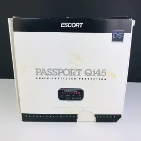 162sr7x-0 Escort Qi45 Passport Radar Detector Open Box