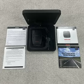 Qklem3 Escort Redline Radar Detector With Power Adapter No Mount