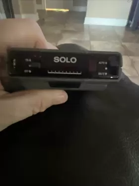 S-2400 Escort Vintage 1990s Solo Cordless Radar Detector -untested