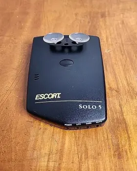 Solo-5 Escort Solo 5 Wireless Cordless Battery Powered Radar Detector