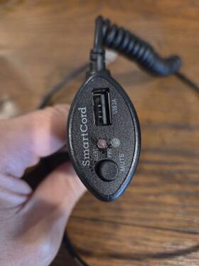 Escort Usb2a Radar Detector Smartcord Usb Coiled Cord With Charging/mute