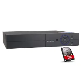 Eversecu 778299332828 16ch 1080p 5-in-1 Hd Hybrid Dvr&nvr Support 5mp Ip Camera Ahd/tvi/cvi C