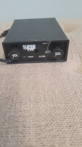 Fox 518216 Vintage Super Heterodyne Radar Detector Classic Dash-mount Car