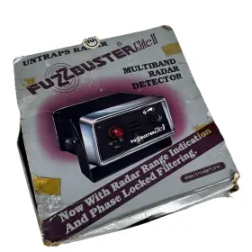 Fuzzbuster 045122000248 Vtg 70s Electrolert Ii Radar Detector Original Box Complete Works