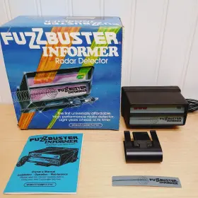 Fi-01 Fuzzbuster Vintage Fuzz Buster Informer Multi-band Radar Detector Tested Working