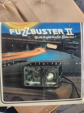 Fuzzbuster M518474 Vintage Radar Detector 1980s