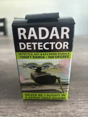 023211 Gadget Gear Radar Detector 360 Detection K Ka1 Ka2 Bands City Highway Modes Suction Mount