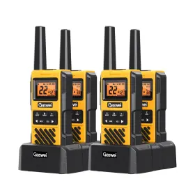 G1pro Gaswei 977947530898 Waterproof Walkie Talkies Long Range For Adults 2 Way Radios With Usb