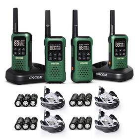 Gocom 770338877383 G9 Waterproof Walkie Talkie For Adult Long Range Floating Portable Two Way R