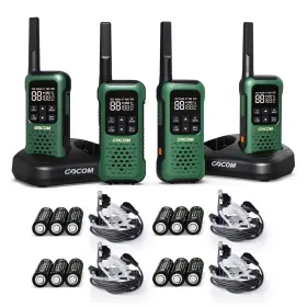 Gocom 770338877383 G9 Waterproof Walkie Talkie For Adult Long Range Floating Portable Two Way R