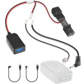 Gonifeto Yxx-adapter5 Radar Detector Power Cord Adapter 10pin Typea Subaru Mazda Nissan Black