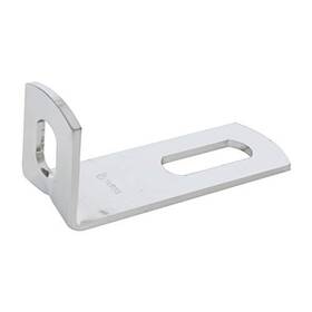 Grand General 33181 3-5/16 X 1-1/2 1-1/4 Inches Chrome L Bracket For Mirror Plated