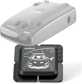 Igoevo 313038440435 Upgraded Magnetic Radar Detector Mount With N52 Strong Magnets D