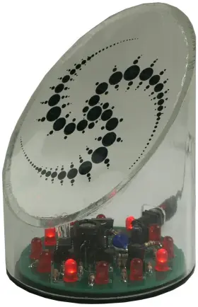 Ufo-02 Images Si Inc. Ufo/uap Detector With Red Leds Magnetometer And Microcontroller Anomaly Monitoring