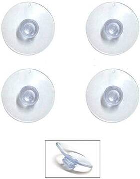 Inc 445030170171 Ramtech 4 Pack Car Windshield Adhesive Suction Cups Replacement Kit For Florida