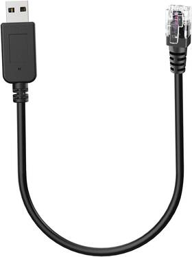 Jsvecip 313021830809 Radar Detector Cable Usb To Rj11 Plug For Escort Radenso Xp Uniden Beltro